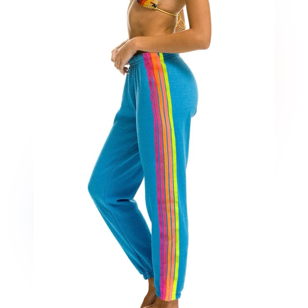 Aviator Nation 5 Stripe Sweatpants